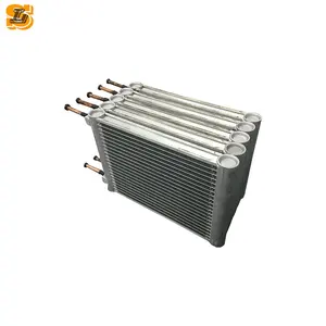 Condenseur automatique à courant alternatif conception de puits échangeur de chaleur à microcanal évaporateur aircon