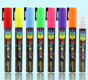 5 mét Bullet Tip nghệ thuật đánh dấu cho các văn bản hoặc vẽ trên thủy tinh xóa được lỏng Chalk Markers - Product Image 1