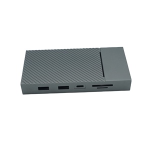 Oed ODM thấp moq Thunderbolt <span class=keywords><strong>Dock</strong></span> nhà ở Hợp kim nhôm USB-C <span class=keywords><strong>Dock</strong></span> vỏ kim loại - Product Image 1