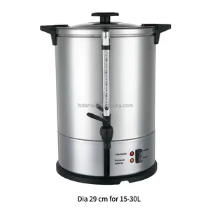 Drinking Kettle Noodle Cooker Coffee Maker Electric Water Boiler Professional Manufacturer of 304 Stainless Steel Milk Tea 6-40L