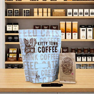 Tại gói cà phê rang xay bolsas cafe 5 libras túi đóng gói cà phê 5 pound gói cà phê với van khử khí một chiều - Product Image 5