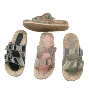 Strandslippers Dames Casual Slip Op Glijbanen Schoenen Met Rihneston Dames Plateauschoenen Luxe Sleehakken - Product Image 1