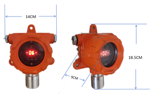 CH4 C2H4 H2 CH3OH C4H10 C3H8 und CO Dreiadriger fester Multi-Gas-Leck detektor Industrieller Metall detektor mit WiFi-Netzwerk - Product Image 4