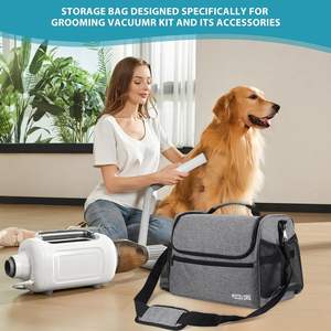 Sac de transport POCDUORG pour animaux de compagnie et accessoires de toilettage, en ABS, compatible avec les aspirateurs de toilettage pour grands chiens Oneisall/Neabot - Product Image 4