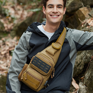 Citywalk Outdoor Chest Bag Adjustable Shoulder Bag <b>Waterproof</b> Large Capacity Hiking Travel <b>Backpack</b> - Product Image 4