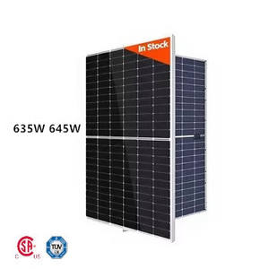 Paneles Solares Bifaciales Tipo N de 635W 645W de Sunplus, Económicos para Supermercados, con 25 Años de Garantía - Product Image 1