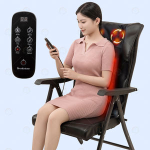 Tragbarer Freizeit-Massagesessel mit Klappfunktion, Vollrücken-Knetmassage, Wärmefunktion, Rollmassage, für Büro und Sofa, Mini Smart Einfacher Relaxsessel - Product Image 1