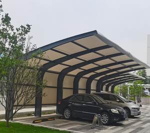 Offre Spéciale Easy up Carport Tente Garages, Auvents et Carports Voiture Parking Hangar Voiture Métal Acier avec revêtement Zinc - Product Image 3