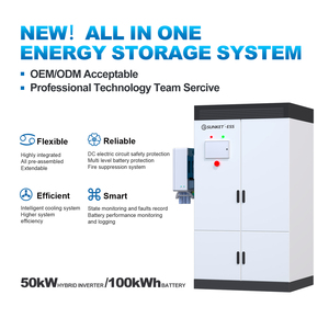 상업용 및 산업용 태양열 배터리 에너지 저장 시스템 150kW/100kW/200kWh 500kwh 리튬 이온 배터리 (액체 냉각 기능 포함) - Product Image 3