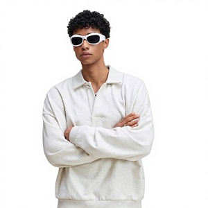 Felpa <span class=keywords><strong>con</strong></span> <span class=keywords><strong>Cappuccio</strong></span> da <span class=keywords><strong>Uomo</strong></span> Stile Old Money, Moda Invernale Americana, <span class=keywords><strong>Marca</strong></span> Trendy, Collo Rovesciato, Tinta Unita, in Pile Anti-Pilling - Product Image 2