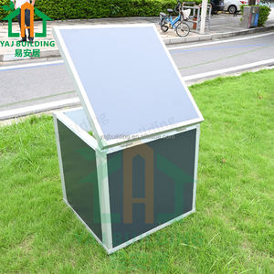 Chó cũi cho thú cưng hiện đại Thêm lồng lớn để bán nhà máy tùy chỉnh sang trọng mái nhà vật nuôi bên ngoài nhà chó không thấm nước - Product Image 1