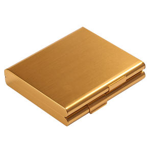 Estuche para Cigarrillos de Aluminio Genuino Ultrafino, Diseño Moderno y Simple, Fundición a Presión, Capacidad para 20 Cigarrillos, Decoración Creativa de Metal para Hombre - Product Image 1