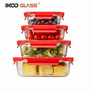 Buy Wholesale China Borosilicate Glass Crisper Box Bpa Free Food