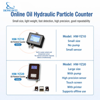 Compteur de particules d'huile, Compteur de particules liquides, Testeur de propreté de l'huile, Analyseur de contamination d'huile hydraulique, Portable en ligne