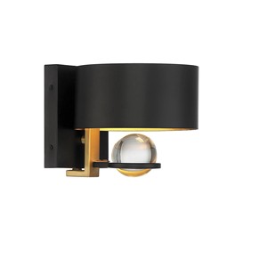 Modern Fancy Glass Ball <b>Wall</b> Lamp for Indoor Decor E26 LED <b>Lighting</b> for Bedroom Living Dining Room or Villa Decorative Use - Product Image 4
