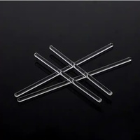 Barre solide en verre borosilicate 3.3 résistant aux hautes températures pour usage en laboratoire