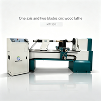 Machine à tournage CNC automatique Mustang MT1530 pour le bois à vendre, dotée d'un composant essentiel du moteur
