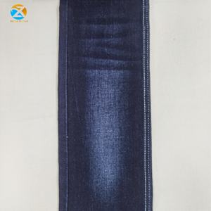 Tissu en denim sergé bleu non extensible 13,5 oz de haute qualité, lourd, résistant au rétrécissement, respirant, mélange de coton et de polyester pour hommes, femmes et garçons - Product Image 6
