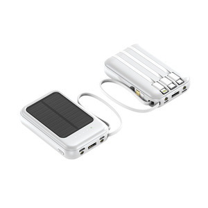 Banco de Energía Solar de 10W con Entrada y Salida Tipo C, Batería Portátil con Panel Solar para Cargar Teléfonos Móviles - Product Image 4
