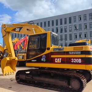 Excavadora Usada Caterpillar Cat320b de Japón, Tipo Oruga, con Componentes Principales, Estado de Segunda Mano, Importada en Shanghái - Product Image 6