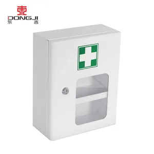 Large Size Metal Single Doors Wall Mounted Galvanized Steel First Aid Box First Aid Cabinet