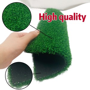Tapis de gazon synthétique haute densité 12mm gazon artificiel en plastique souple écologique et ignifuge/<span class=keywords><strong>Gateball</strong></span> et hockey sur gazon - Product Image 5