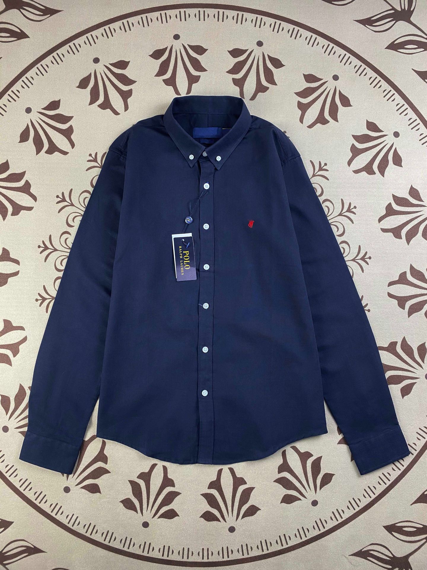 Camicia di qualità blu zaffiro