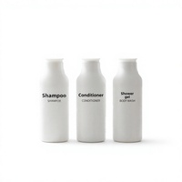 Bouteille distributrice en PET de 500 ml à épaule ronde et fond rond avec pompe à bec verseur pour gel douche, shampoing, lotion, usage cosmétique - Vente en gros