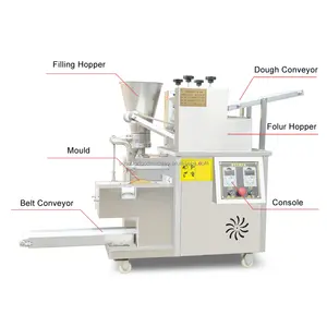 Máquina de fabricación de dumplings, automática, industrial, india, China