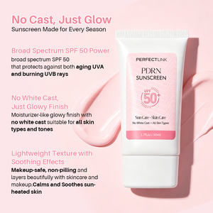 Crème solaire coréenne à l'ADN de saumon PDRN, marque privée, protection UV, éclat de la peau, éclaircissante, SPF 50, crème solaire tonifiante pour tous types de peau - Product Image 4