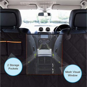 Tapete de Carro Luxuoso Oxford Impermeável e à Prova de Sujeira com Capa de Assento de Carro em Algodão Matelassado para Cães - Product Image 3