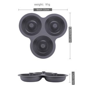 Molde <span class=keywords><strong>de</strong></span> silicona para huevos 3 en 1, <span class=keywords><strong>moldes</strong></span> antiadherentes resistentes al calor para pasteles para Donut, tortitas, freidora <span class=keywords><strong>de</strong></span> aire, bandeja para hornear, fácil <span class=keywords><strong>de</strong></span> limpiar - Product Image 4