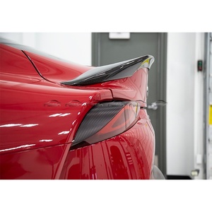 Accessoires de voiture : Becquet de coffre arrière en fibre de carbone, type bec de canard, pour Toyota Supra GR MK5 A90 A91 2020+ - Product Image 5