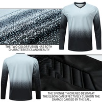 Uniforme de protection pour homme, maillot de Football, t-shirt d'entraînement, éponge de protection, taille enfants, nouvelle collection,