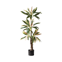 OH ARTS Arbre artificiel en bois de fer brésilien, style naturel, haute qualité, verdure réaliste en pot, décoration intérieure et extérieure pour la maison et le bureau