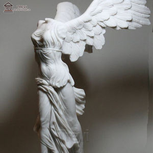 Statue en marbre <span class=keywords><strong>de</strong></span> <span class=keywords><strong>la</strong></span> déesse <span class=keywords><strong>grecque</strong></span> <span class=keywords><strong>de</strong></span> <span class=keywords><strong>la</strong></span> victoire <span class=keywords><strong>de</strong></span> Samothrace, décoration extérieure grandeur nature personnalisée - Product Image 4