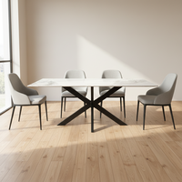 Pieds de table en métal robuste en forme de X, de différentes tailles, pour une utilisation en cuisine et en extérieur