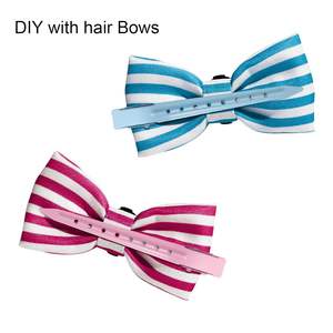 Pince à cheveux bec de canard en métal couleur bonbon, sans pli, volumineuse, pour salon, pour fille, grande taille 9 cm, 9 trous, pour maquillage et cheveux rebelles - Product Image 5