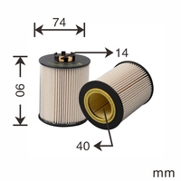 Filtre à carburant BT pour F716201060070 PF7916 2931116 2931449 dans les machines de construction