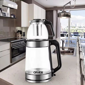 Bouilloire électrique en verre intelligent à double paroi de 2 L, portable pour la maison, l'hôtel, contrôle de la température - Product Image 2