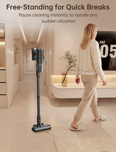 <span class=keywords><strong>Aspirateur</strong></span> à sec sans fil portatif, léger, sans sac, moteur sans balais, 400W, autonomie 30-60 min, capacité de 0,7L, usage domestique - Product Image 4