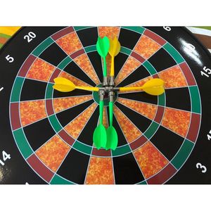 Magnetic Dartboard Set Plastic Round Target With Magnetic <b>Darts</b> For Indoor Outdoor Play Ages 6 And Up - Product Image 2