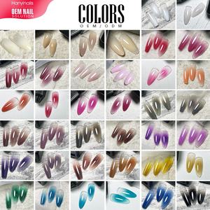 Ensemble de vernis à ongles en gel UV ombré à haute pigmentation, marque privée OEM, végan, sans HEMA, gel pour nail art, gel couleur - Product Image 6