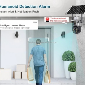 V380 4G Sim Card Outdoor Dual Lens WiFi 8MP 4K IP Cameras Surveillance AI Solar Panel CCTV <b>Security</b> PIR Network <b>Camera</b> <b>Wireless</b> - Product Image 3