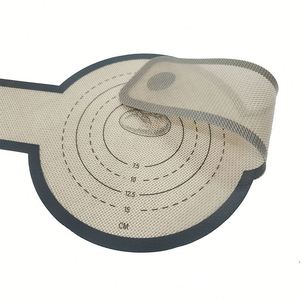 Non-stick Heat Resistant Reusable <b>Silicone</b> <b>Baking</b> Mats <b>Silicone</b> Bread Sling With extra Long Handles for Dutch Oven - Product Image 4