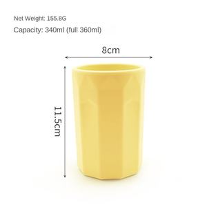 <span class=keywords><strong>Tasse</strong></span> à eau en silicone réutilisable vente en gros <span class=keywords><strong>tasse</strong></span> à café de voyage personnalisée sans poignée - Product Image 3