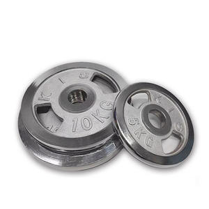 Discos de <span class=keywords><strong>Pesas</strong></span> para Gimnasio, 15 kg, 20 kg, Hierro Fundido, Electrochapados, para Barra y Mancuernas, Fitness, OEM, ODM, Personalizados, Directo de Fábrica - Product Image 1