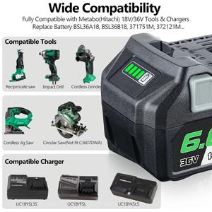 메타 보 HPT 멀티 볼트 RLL1810G 372121m 371751m 무선 전동 공구 배터리 펙 18V/36V 교체 배터리 BSL36A18 BSL36B18 - Product Image 4