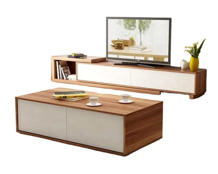 factory supply extendable design modern tv cabinet