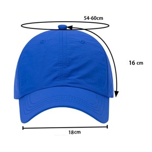 Factory Custom Nylon Quick-dry Baseball <b>Cap</b> Thin and Breathable Hat for Women Summer Sunshade Hat Outdoor Casual Sports <b>Cap</b> - Product Image 4